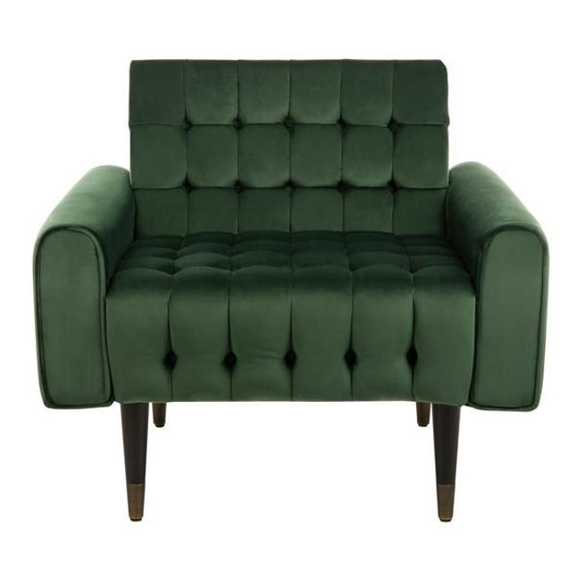 meris-tufted-arm-chair-forest-green-black-brass