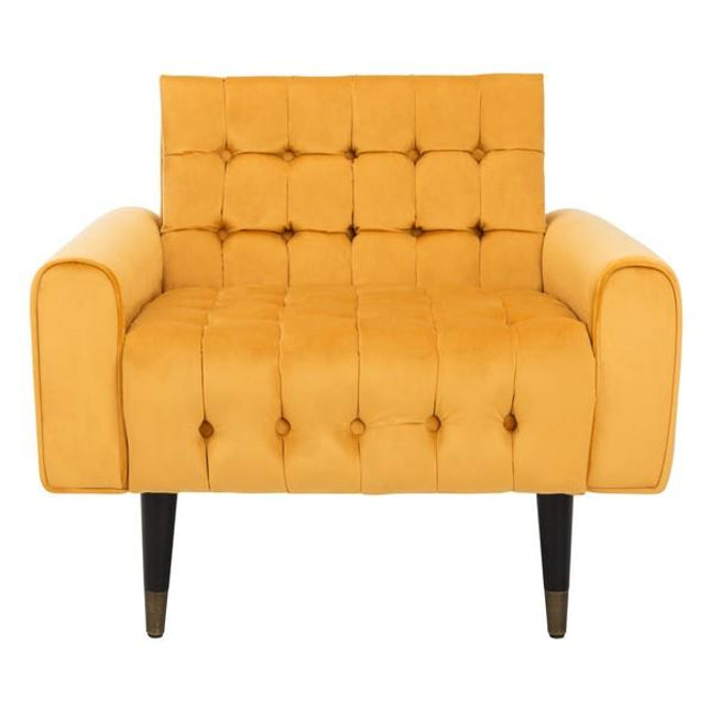 meris-tufted-arm-chair-marigold-black-brass