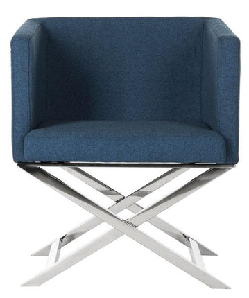 dionne-chrome-cross-leg-chair-navy-chrome