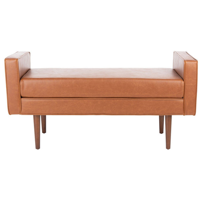 lou-midcentury-bench-light-brown-pu-walnut