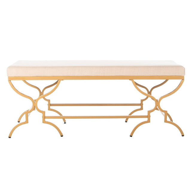 cierra-rectangle-bench-beige-gold