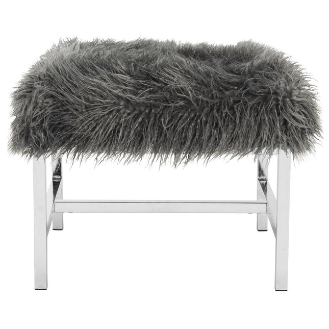 bonnie-faux-sheepskin-x-square-bench-grey-silver