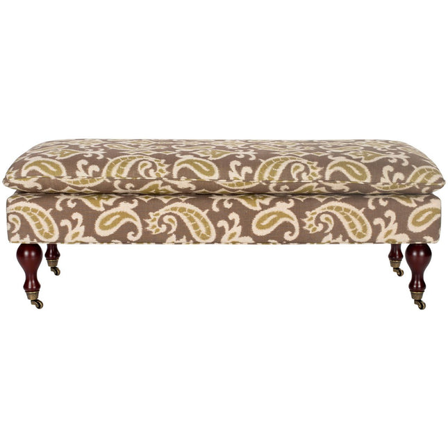 tonya-pillowtop-bench-brown-green