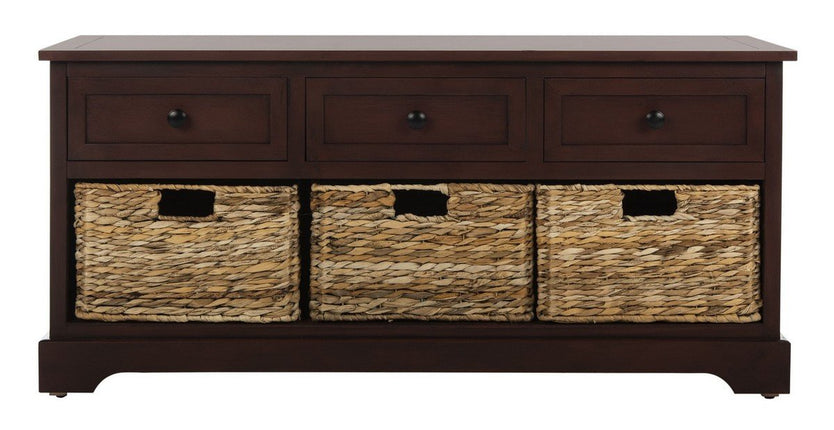 kristof-three-drawer-storage-bench-red