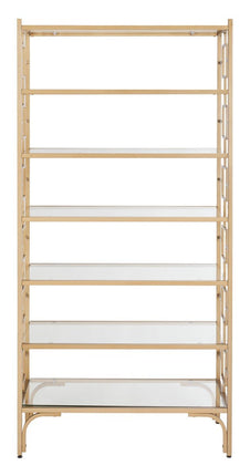 ellis-7-tier-etagere-bookcase-gold-clear