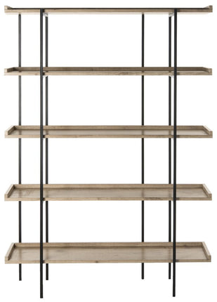luca-retro-mid-century-5-tier-wood-etagere-bookcase-oak-black