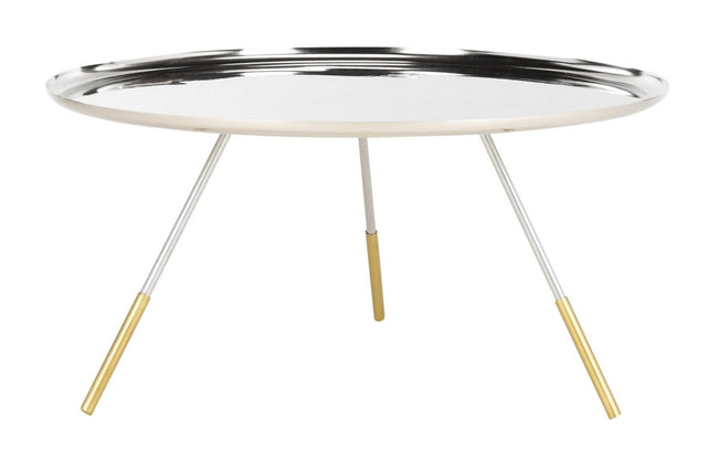 sora-coffee-table-w-metal-gold-cap-silver-gold