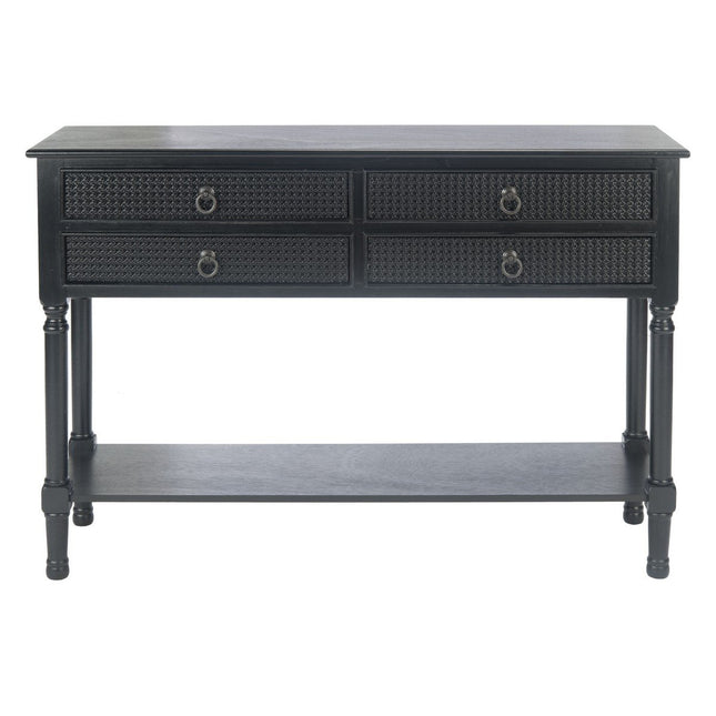 carlie-4-drawer-console-table-black
