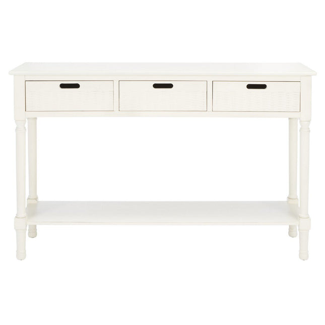 gracyn-3-drawer-console-distressed-white