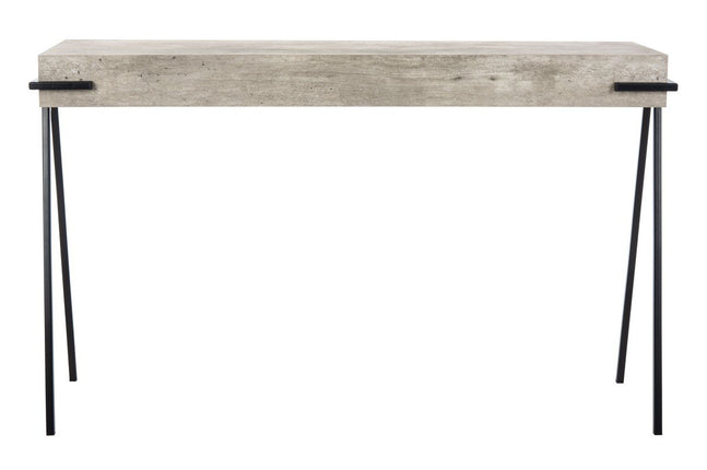 ned-rectangle-console-table-light-grey-black