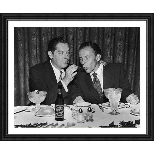 feeding-frank-framed-print