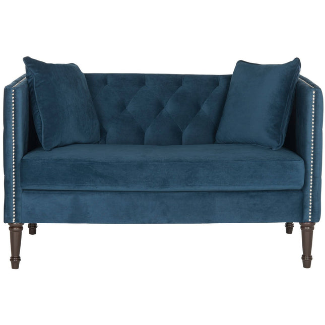 raya-tufted-settee-with-pillows-navy-espresso