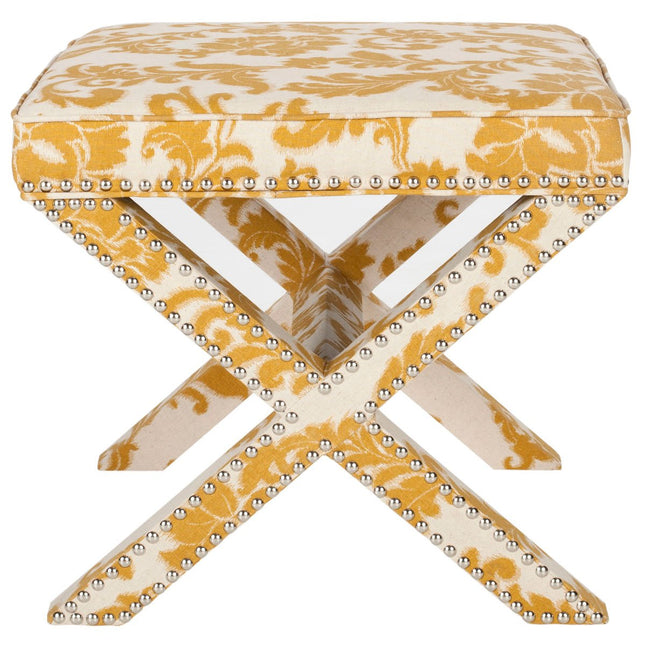 arnold-ottoman-silver-nail-heads-maize-beige-print