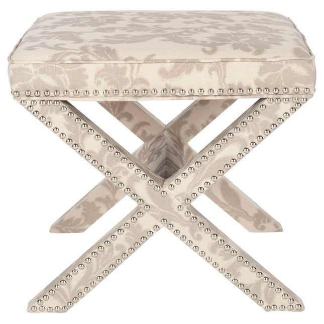 arnold-ottoman-silver-nail-heads-taupe-beige-print
