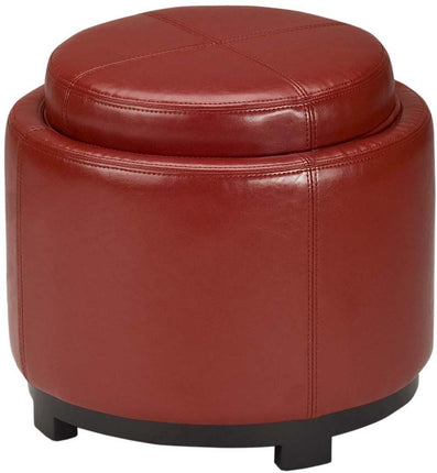 litsie-round-tray-ottoman-red-black