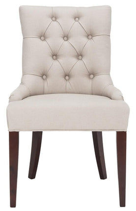 kacia-19h-linen-tufted-chair-nickel-nail-heads-taupe-cherry-mahogany
