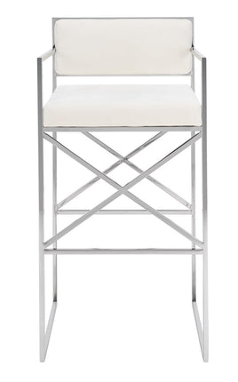 macia-velvet-directors-stool-white-silver-set-of-2