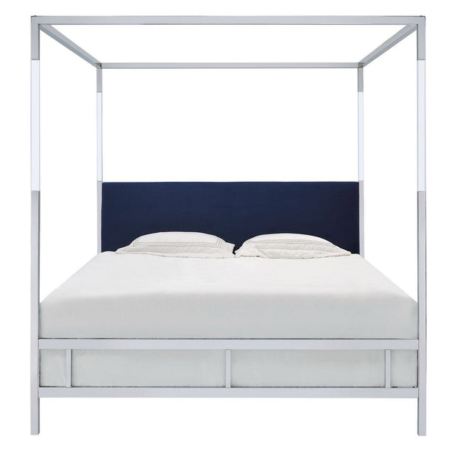 aspen-acrylic-canopy-king-bed-chrome-navy