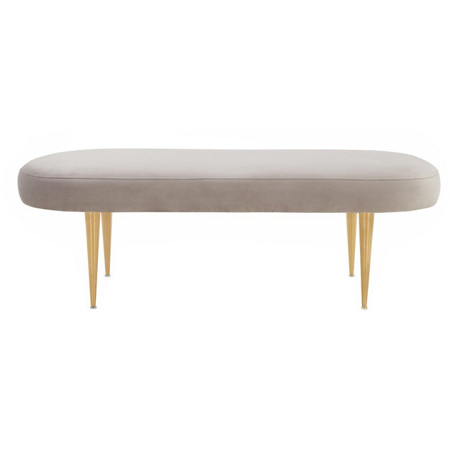 darla-velvet-oval-bench-pale-taupe