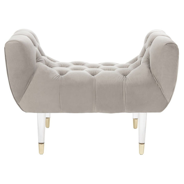 monica-tufted-velvet-acrylic-bench-pale-taupe