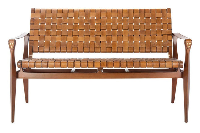 leonard-leather-loveseat-brown-light-brown