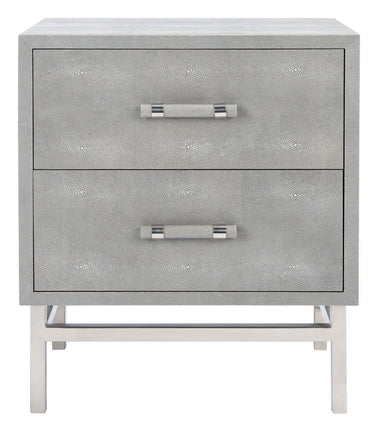 savannah-faux-shagreen-nightstand-grey-silver