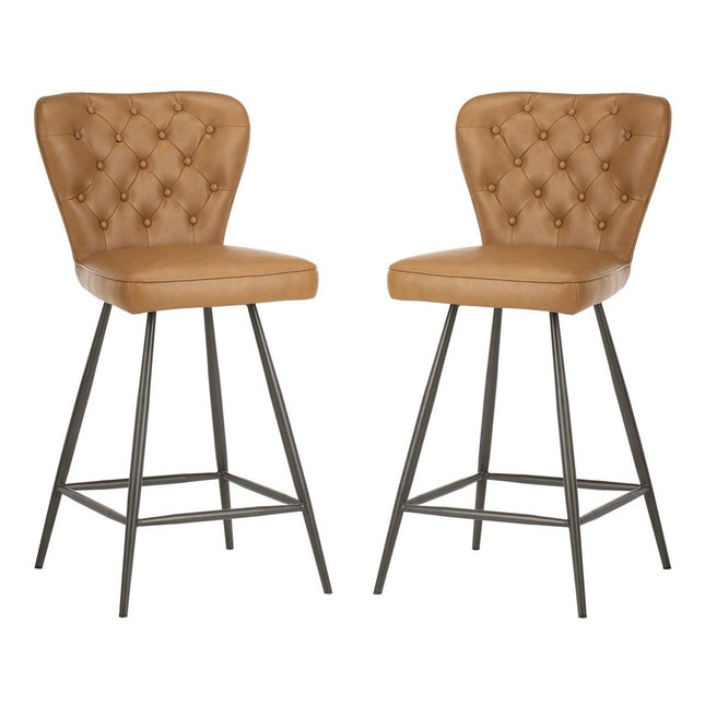 francis-set-of-2-26-mid-century-modern-leather-tufted-swivel-counter-stool-fox1702d