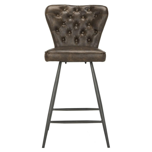 gilley-mid-century-modern-leather-tufted-swivel-counter-stool-set-of-2-brown-black-fox1702a-set2