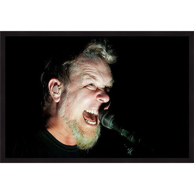 metallica-perform-at-the-o2-london-framed-print
