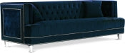 Tansy Velvet Sofa Navy