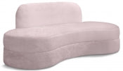 Kabwe Velvet Sofa Pink