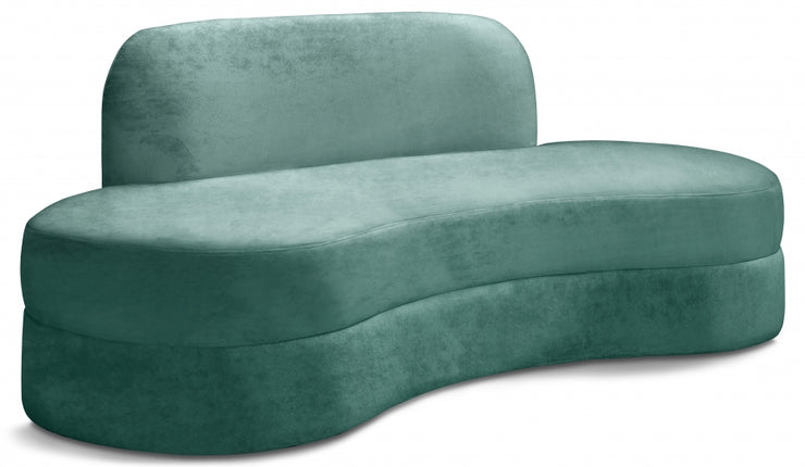 Kabwe Velvet Sofa Mint