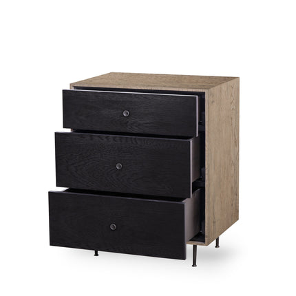 latika-nightstand-3-drawer-black