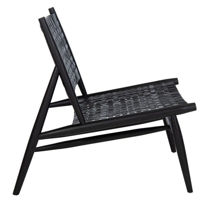 leil-leather-woven-arm-chair-black