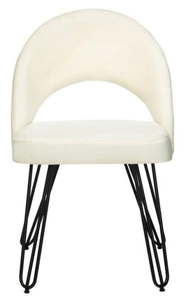 george-velvet-retro-side-chair-creme-black-set-2
