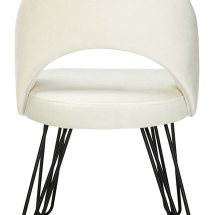 george-velvet-retro-side-chair-creme-black-set-2