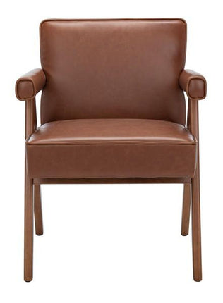katie-mid-century-accent-chair-cognac-pu-walnut