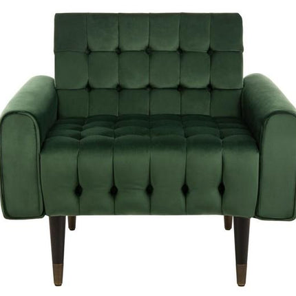 meris-tufted-arm-chair-forest-green-black-brass
