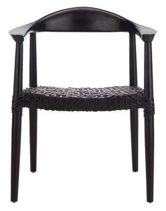 helen-leather-woven-arm-chair-black