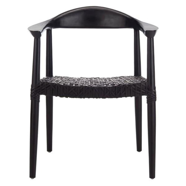 helen-leather-woven-arm-chair-black