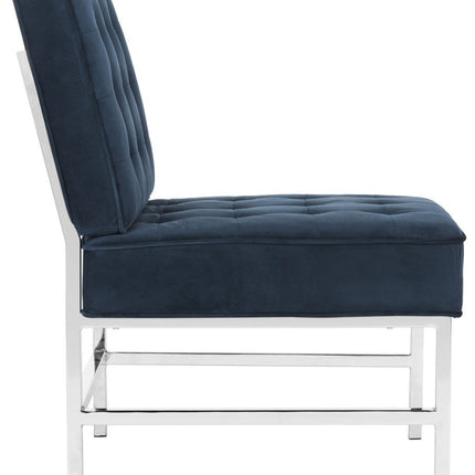 gretal-modern-tufted-velvet-chrome-accent-chair-navy