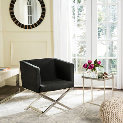 dionne-chrome-coss-leg-chair-black-chrome