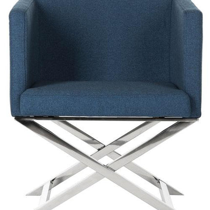 dionne-chrome-cross-leg-chair-navy-chrome