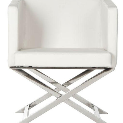 dionne-bonded-leather-chrome-cross-leg-chair-white-chrome