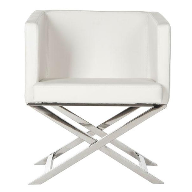 dionne-bonded-leather-chrome-cross-leg-chair-white-chrome