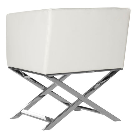 dionne-bonded-leather-chrome-cross-leg-chair-white-chrome