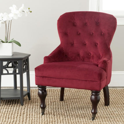 lincoln-tufted-arm-chair-red-velvet