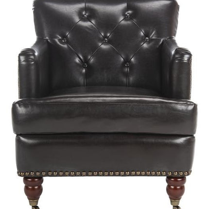 leonard-tufted-club-chair-w-brass-nail-heads-dark-brown-cherry-mahogany