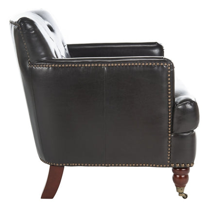 leonard-tufted-club-chair-w-brass-nail-heads-dark-brown-cherry-mahogany