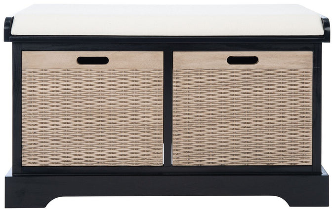 zoe-two-drawer-cushion-storage-bench-black